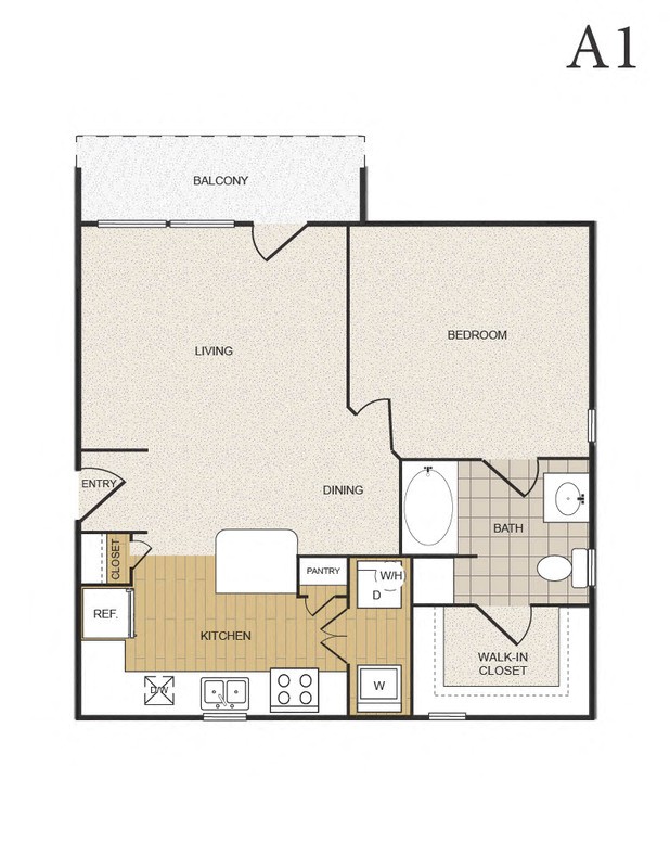 A1 floor plan